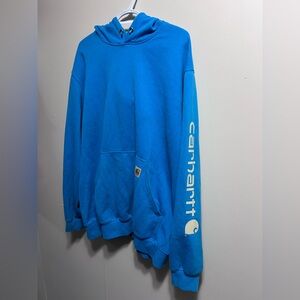 Carhartt Men's Vibrant Blue Hoodie